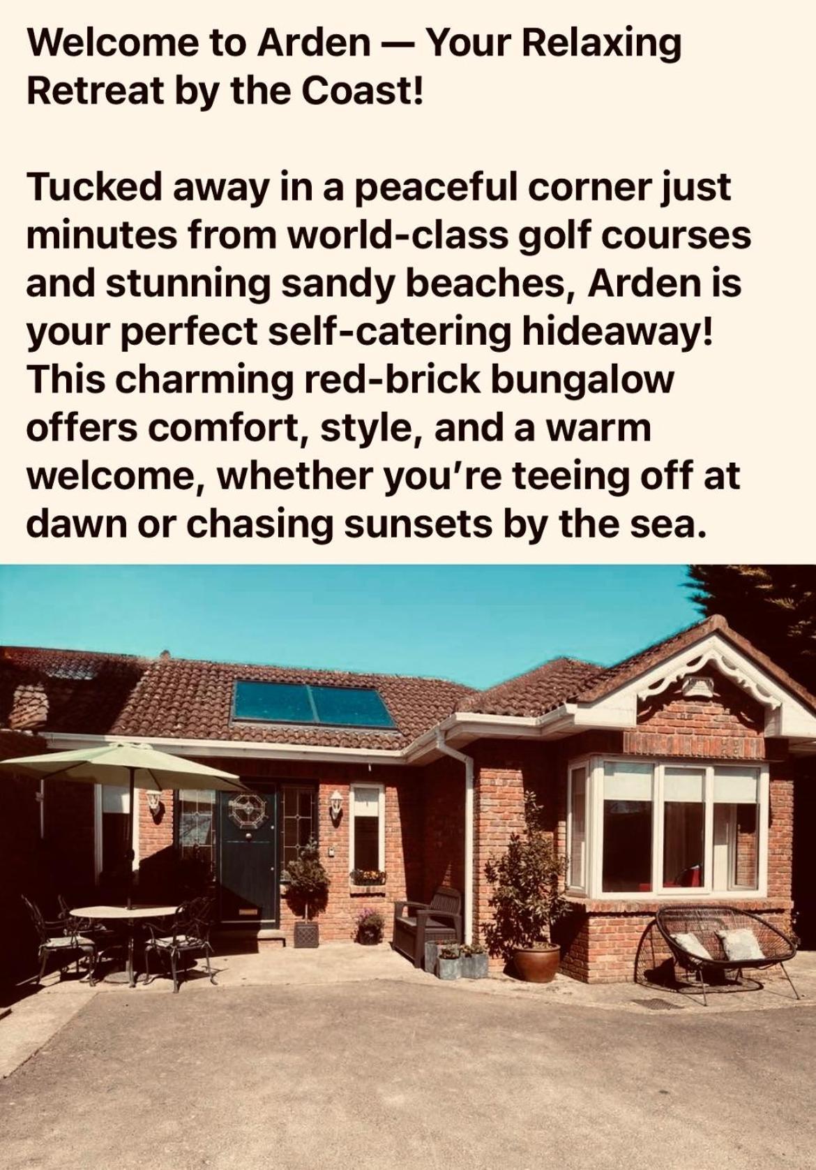 Arden Holiday home Baltray